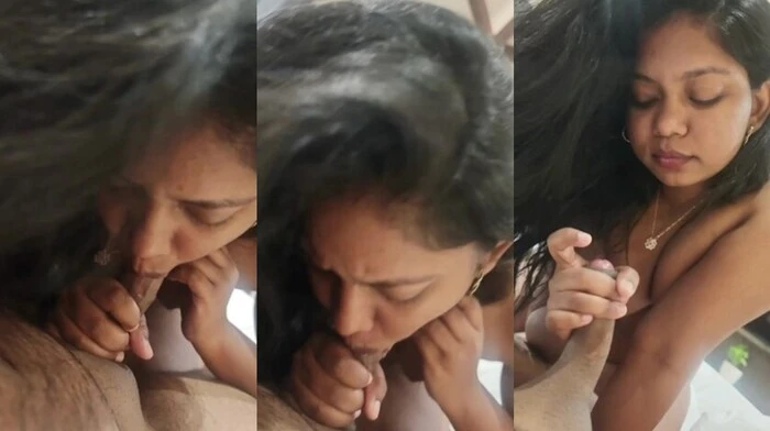 Desi Babe Taking Cum Inside her Mouth Virul Video